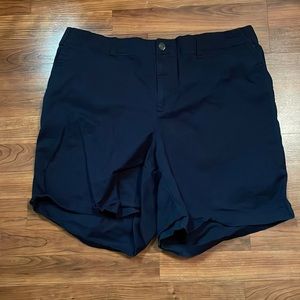 Navy shorts